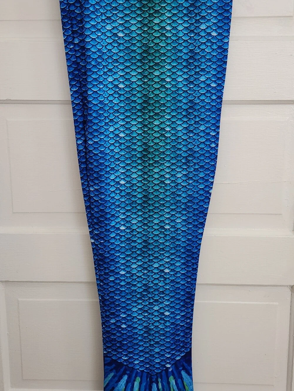 Sun Tails Blue Lagoon Mermaid Tail Girls Size 7-11 Swimming Swimsuit Cost